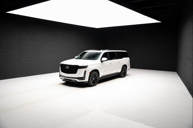 Photo of 2024 Crystal White Tricoat Cadillac Escalade ESV