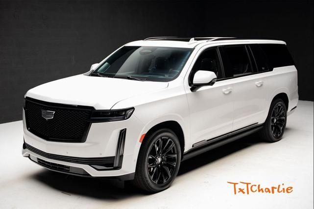 Photo of 2024 Crystal White Tricoat Cadillac Escalade ESV