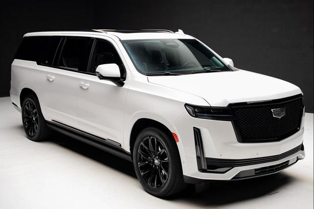 Photo of 2024 Crystal White Tricoat Cadillac Escalade ESV