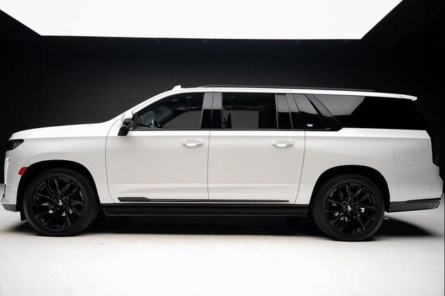 Photo of 2024 Crystal White Tricoat Cadillac Escalade ESV