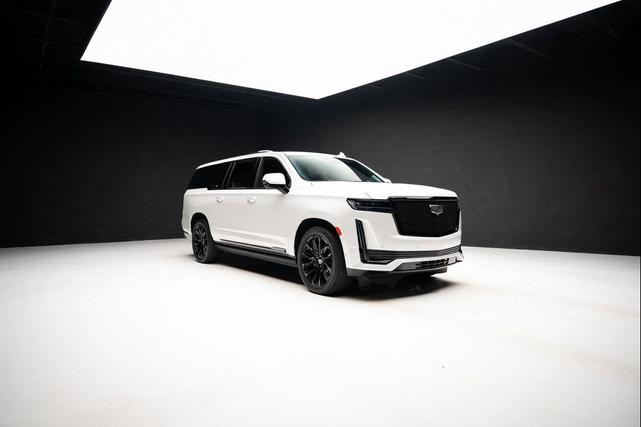 Photo of 2024 Crystal White Tricoat Cadillac Escalade ESV