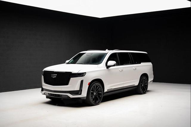 Photo of 2024 Crystal White Tricoat Cadillac Escalade ESV