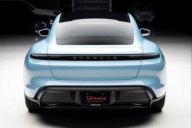 Photo of 2024 Blue Porsche Taycan