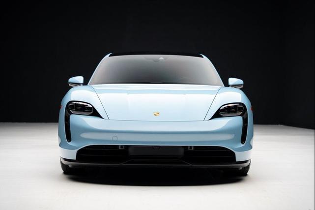 Photo of 2024 Blue Porsche Taycan