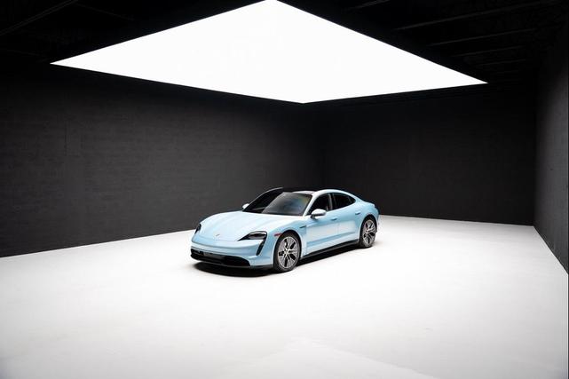 Photo of 2024 Blue Porsche Taycan