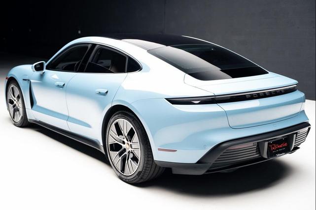 Photo of 2024 Blue Porsche Taycan
