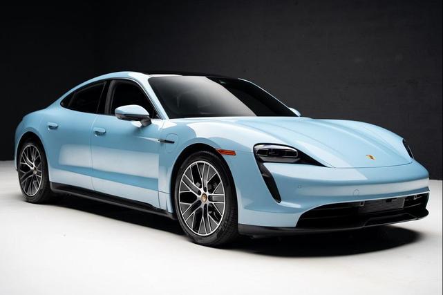 Photo of 2024 Blue Porsche Taycan