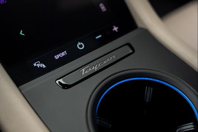 Photo of 2024 Blue Porsche Taycan