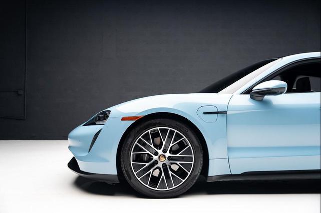 Photo of 2024 Blue Porsche Taycan