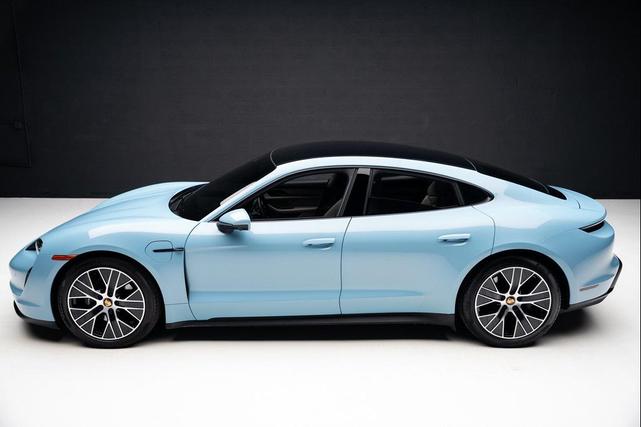Photo of 2024 Blue Porsche Taycan