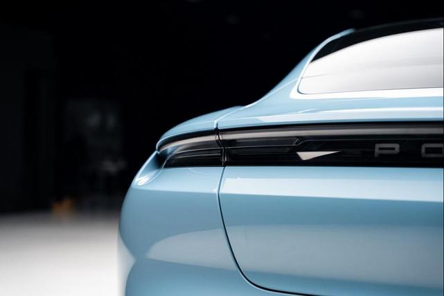 Photo of 2024 Blue Porsche Taycan