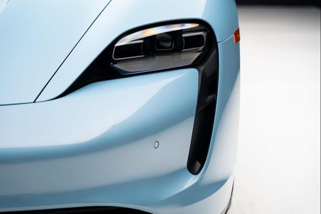 Photo of 2024 Blue Porsche Taycan
