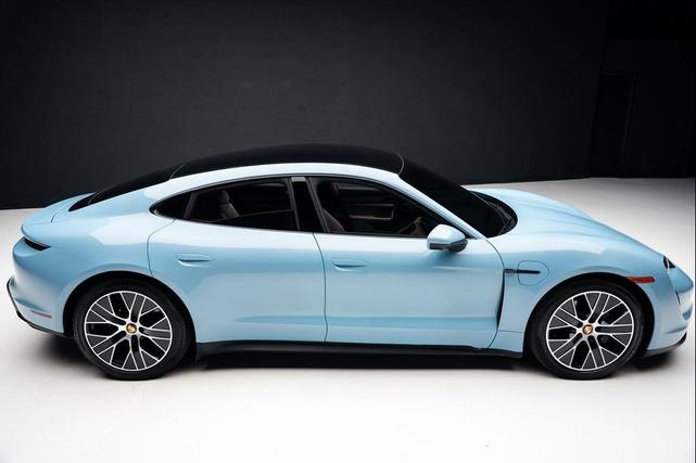Photo of 2024 Blue Porsche Taycan