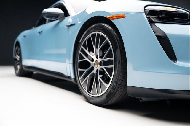 Photo of 2024 Blue Porsche Taycan
