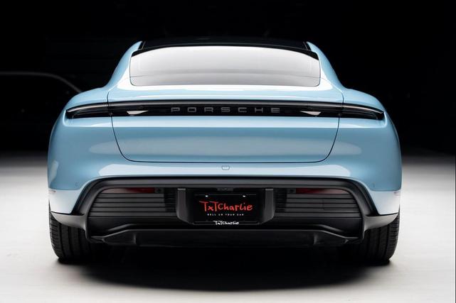 Photo of 2024 Blue Porsche Taycan