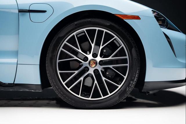 Photo of 2024 Blue Porsche Taycan