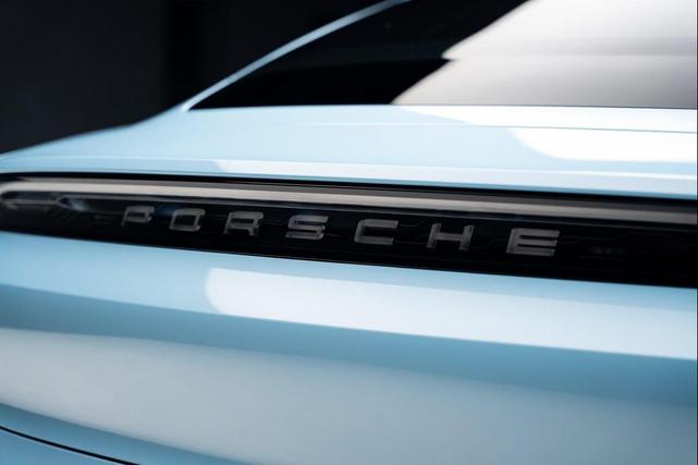 Photo of 2024 Blue Porsche Taycan