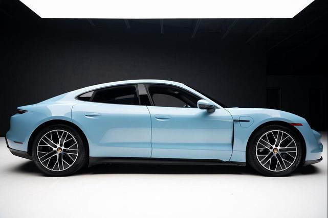 Photo of 2024 Blue Porsche Taycan