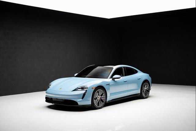 Photo of 2024 Blue Porsche Taycan