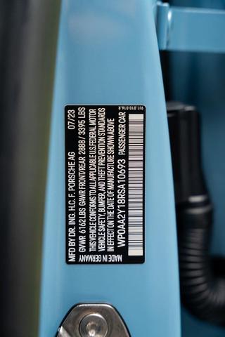 Photo of 2024 Blue Porsche Taycan