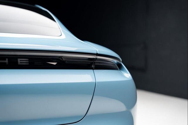 Photo of 2024 Blue Porsche Taycan