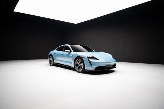 Photo of 2024 Blue Porsche Taycan