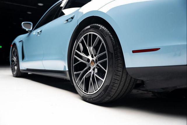 Photo of 2024 Blue Porsche Taycan