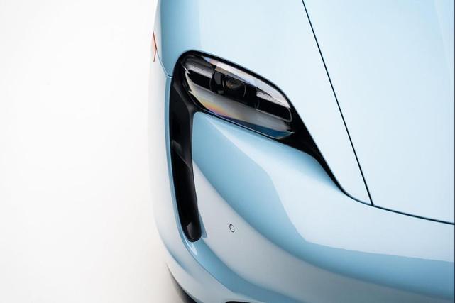 Photo of 2024 Blue Porsche Taycan