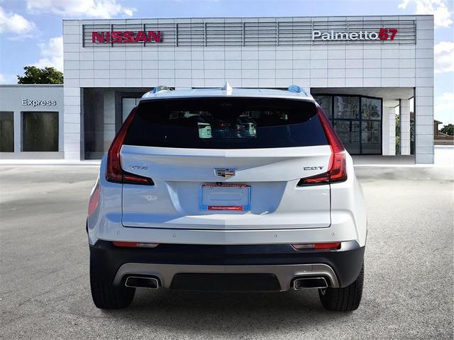 Photo of 2019 Crystal White Tri-Coat Cadillac XT4