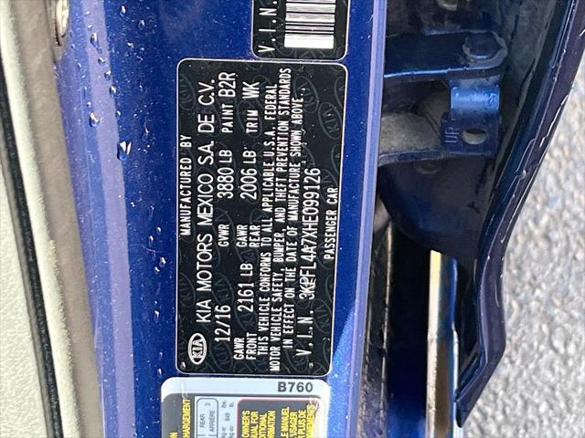 Photo of 2017 Deep Sea Blue Kia Forte