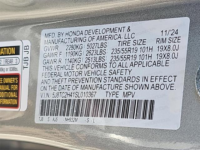 Photo of 2025 Solar Silver Metallic Acura RDX