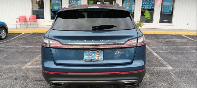 Photo of 2019 Blue Diamond Metallic Lincoln Nautilus