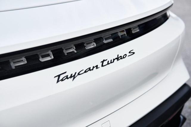 Photo of 2020 White Porsche Taycan