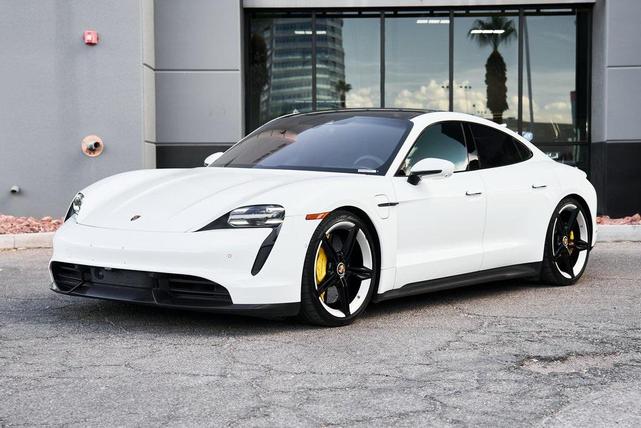 Photo of 2020 White Porsche Taycan