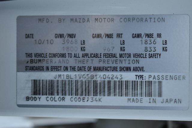 Photo of 2011 Crystal White Pearl Mica Mazda Mazda3