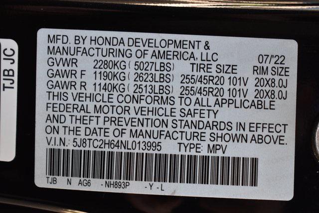 Photo of 2022 Black Acura RDX