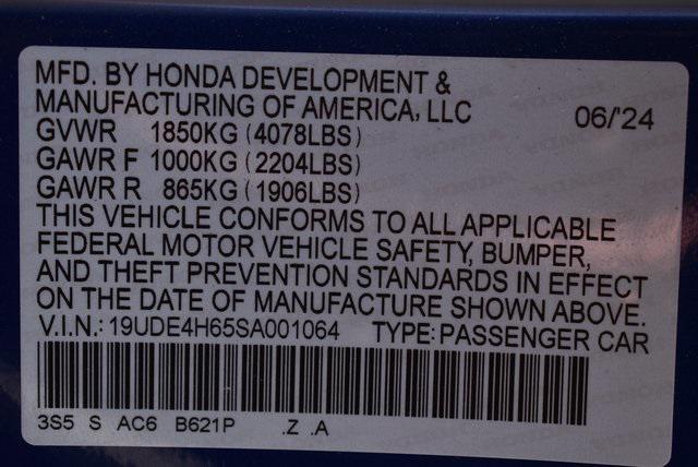 Photo of 2025 Apex Blue Pearl Acura Integra