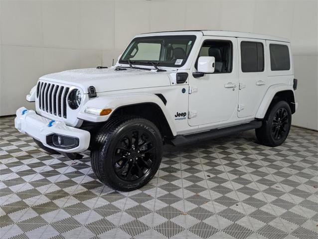 Photo of 2021 Bright White Clearcoat Jeep Wrangler Unlimited 4xe
