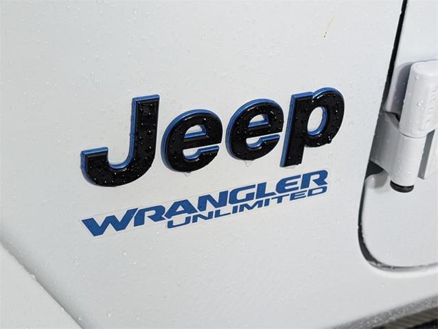 Photo of 2021 Bright White Clearcoat Jeep Wrangler Unlimited 4xe