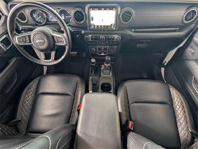 Photo of 2021 Bright White Clearcoat Jeep Wrangler Unlimited 4xe
