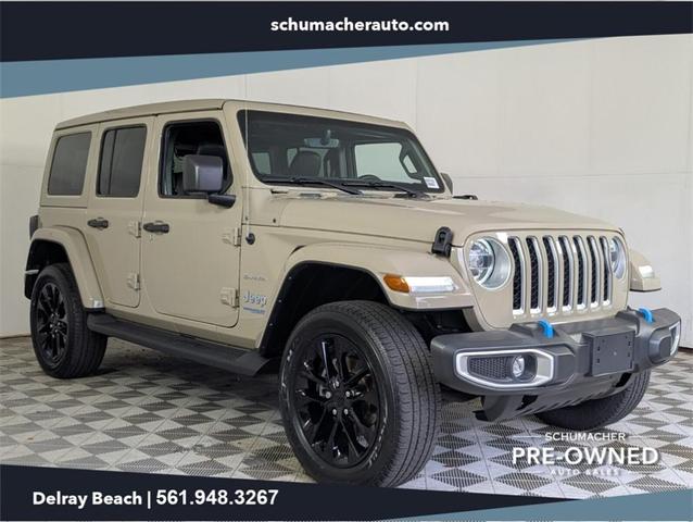 Photo of 2022 Limited Edition Gobi Clearcoat Jeep Wrangler Unlimited 4xe