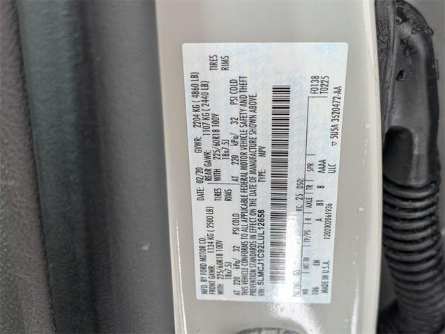 Photo of 2020 Ceramic White Lincoln Corsair