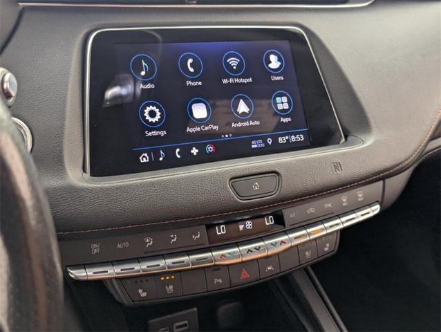 Photo of 2019 Crystal White Tri-Coat Cadillac XT4