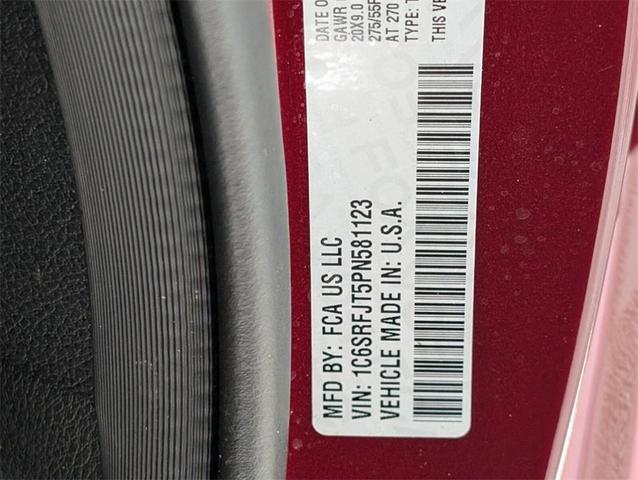 Photo of 2023 Delmonico Red Pearlcoat RAM 1500
