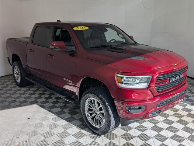 Photo of 2023 Delmonico Red Pearlcoat RAM 1500
