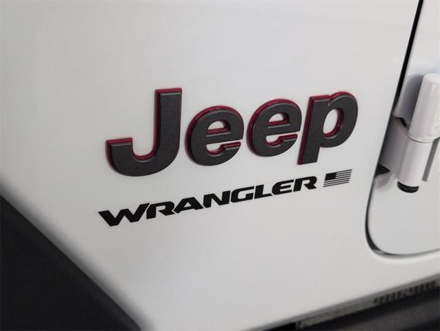 Photo of 2024 Bright White Clearcoat Jeep Wrangler