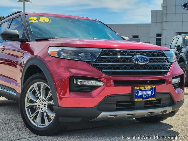Photo of 2020 Rapid Red Metallic Tinted Clearcoat Ford Explorer