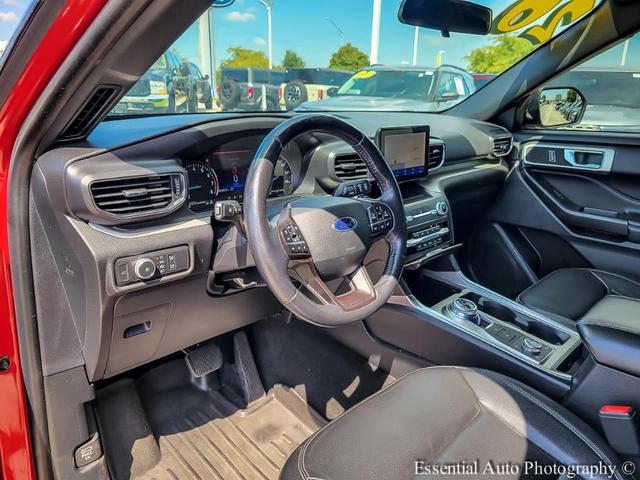 Photo of 2020 Rapid Red Metallic Tinted Clearcoat Ford Explorer