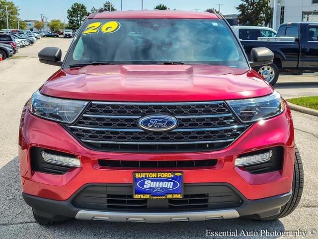 Photo of 2020 Rapid Red Metallic Tinted Clearcoat Ford Explorer