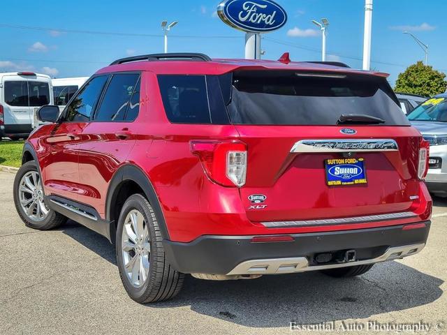 Photo of 2020 Rapid Red Metallic Tinted Clearcoat Ford Explorer